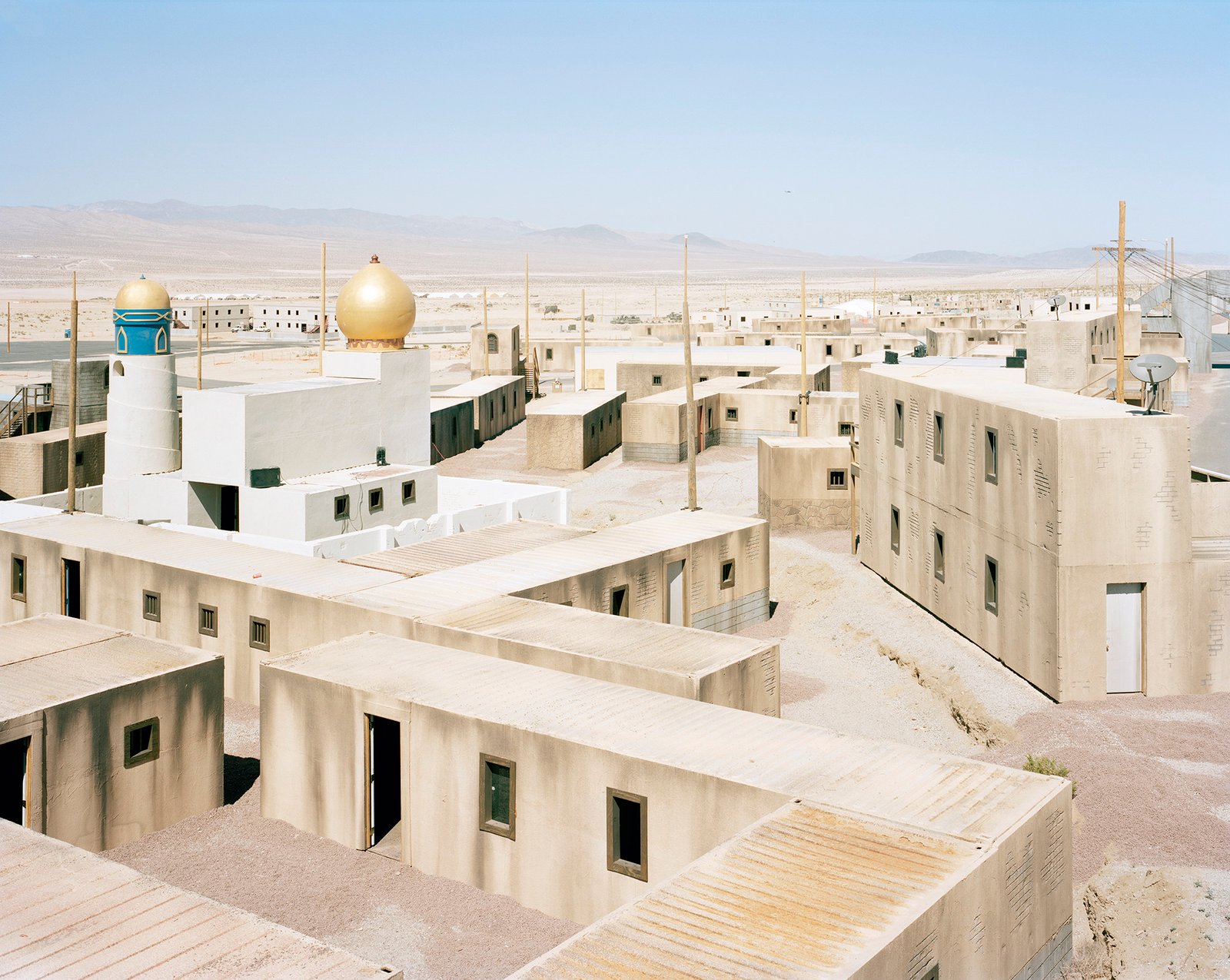 Claire Beckett’s Defense Language is an exploration of staged military bases in the US